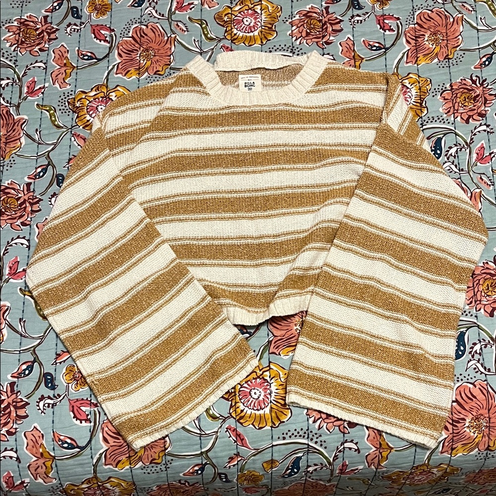 Striped Billabong Sweater